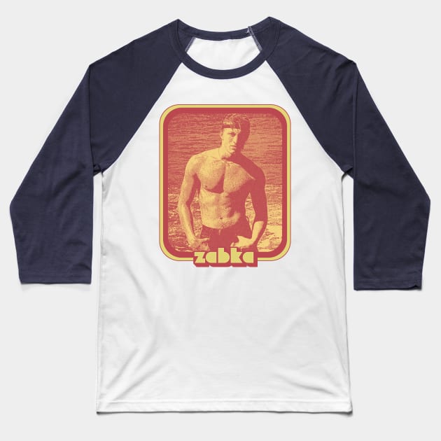 William Zabka / 1980s Retro Fan Design Baseball T-Shirt by DankFutura